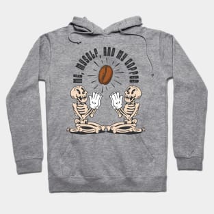 Caffeine Worship Skeletal Sip Hoodie